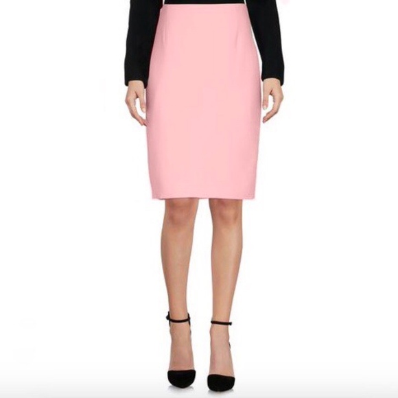 Moschino Dresses & Skirts - Moschino Baby Pink Pencil Formal Midi Skirt D1